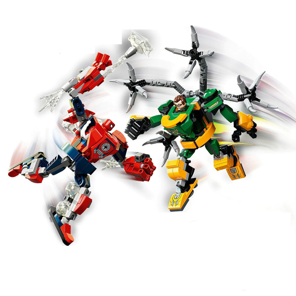 Model Kit Vs Figure - مجموعة مكعبات بناء لشخصيات الأبطال الخارقين