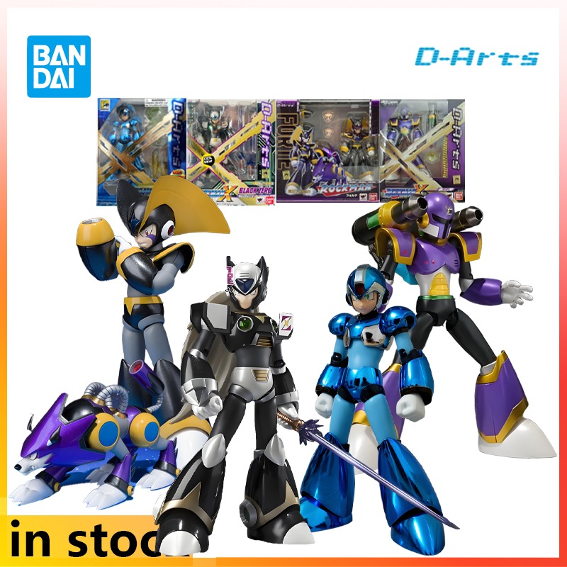 Model Kit Zero Megaman - بانداي الأصلي D-arts Mecha المنتجات المنقولة