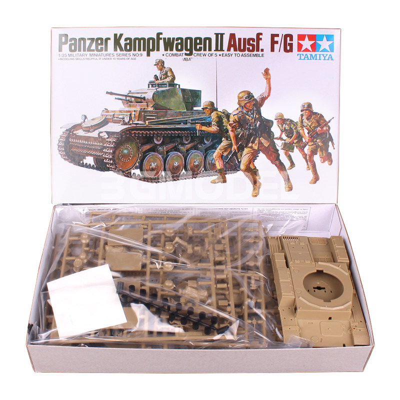 Model Kit Tamiya - طامية 1/35 خزان أطقم منمذجة 35009