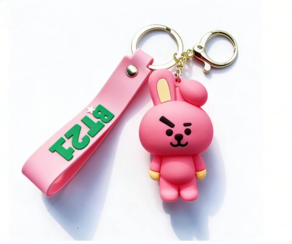 Model Kit Plastic - سلسلة مفاتيح جديدة من BT21 بتصميم
