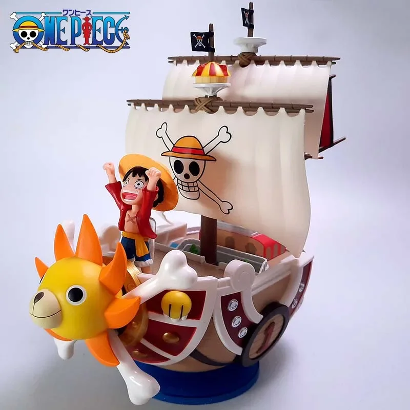 Model Kit One Piece Ship - نموذج قارب تجميع للأطفال ، شخصية