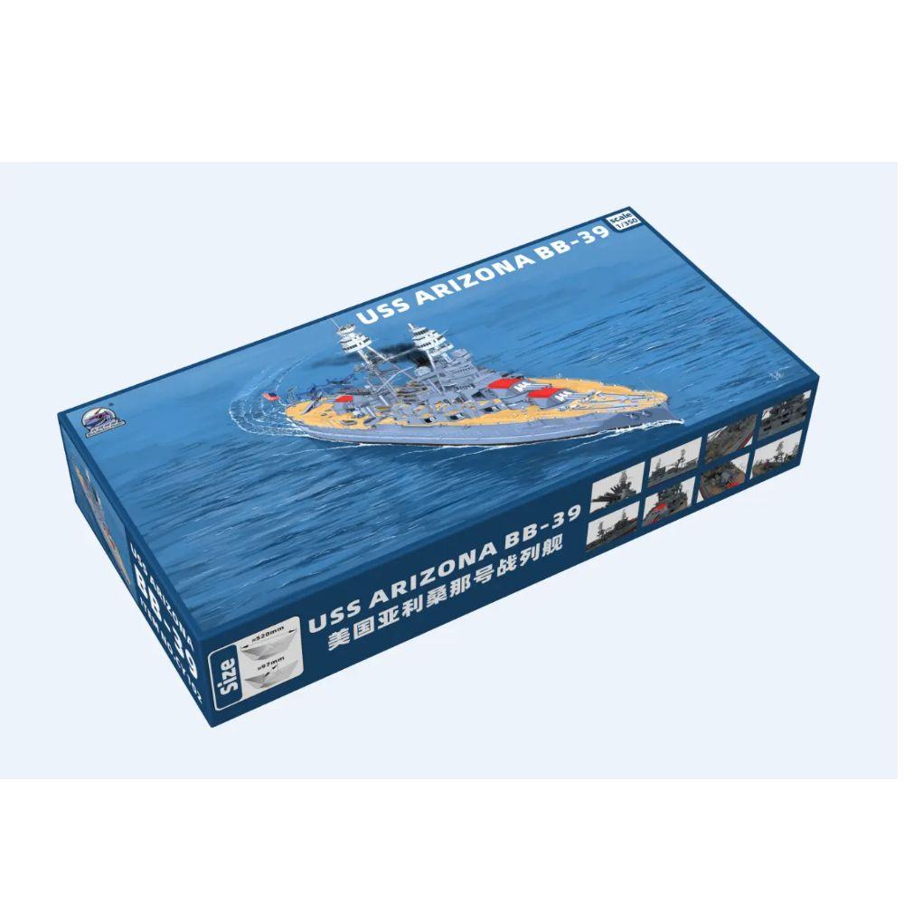 Model Kit Uss Arizona - CY CY102 1/350 مقياس يو اس
