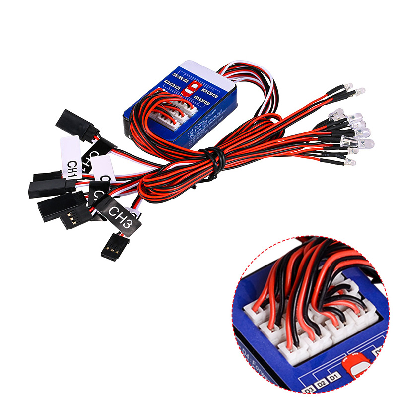 Model Kit Tamiya - نظام إضاءة RC بـ 12 مصباح