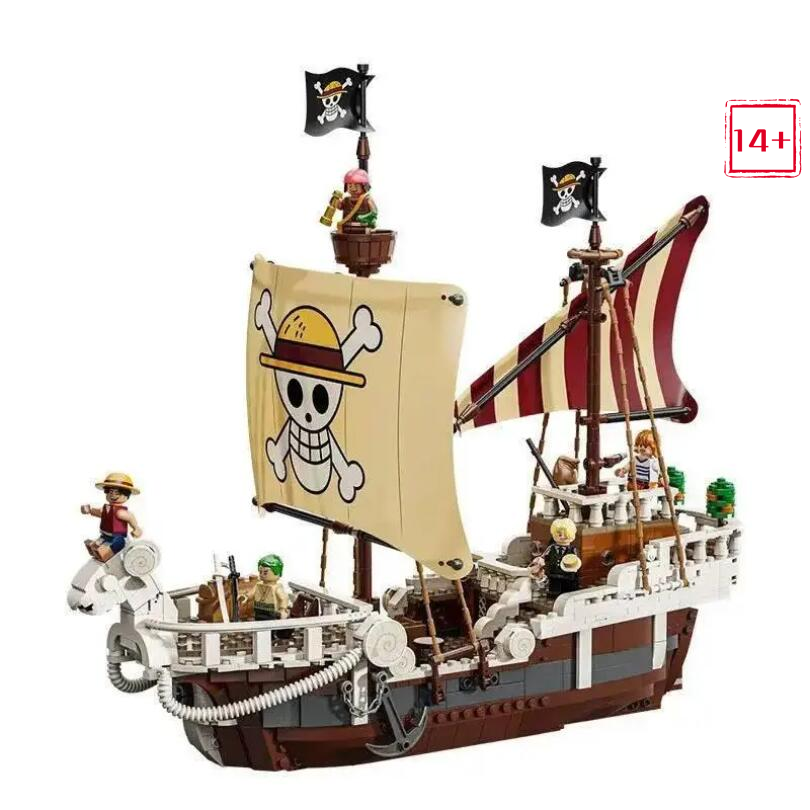 Model Kit One Piece Ship - مجسم سفينة القراصنة جوينغ ميري من