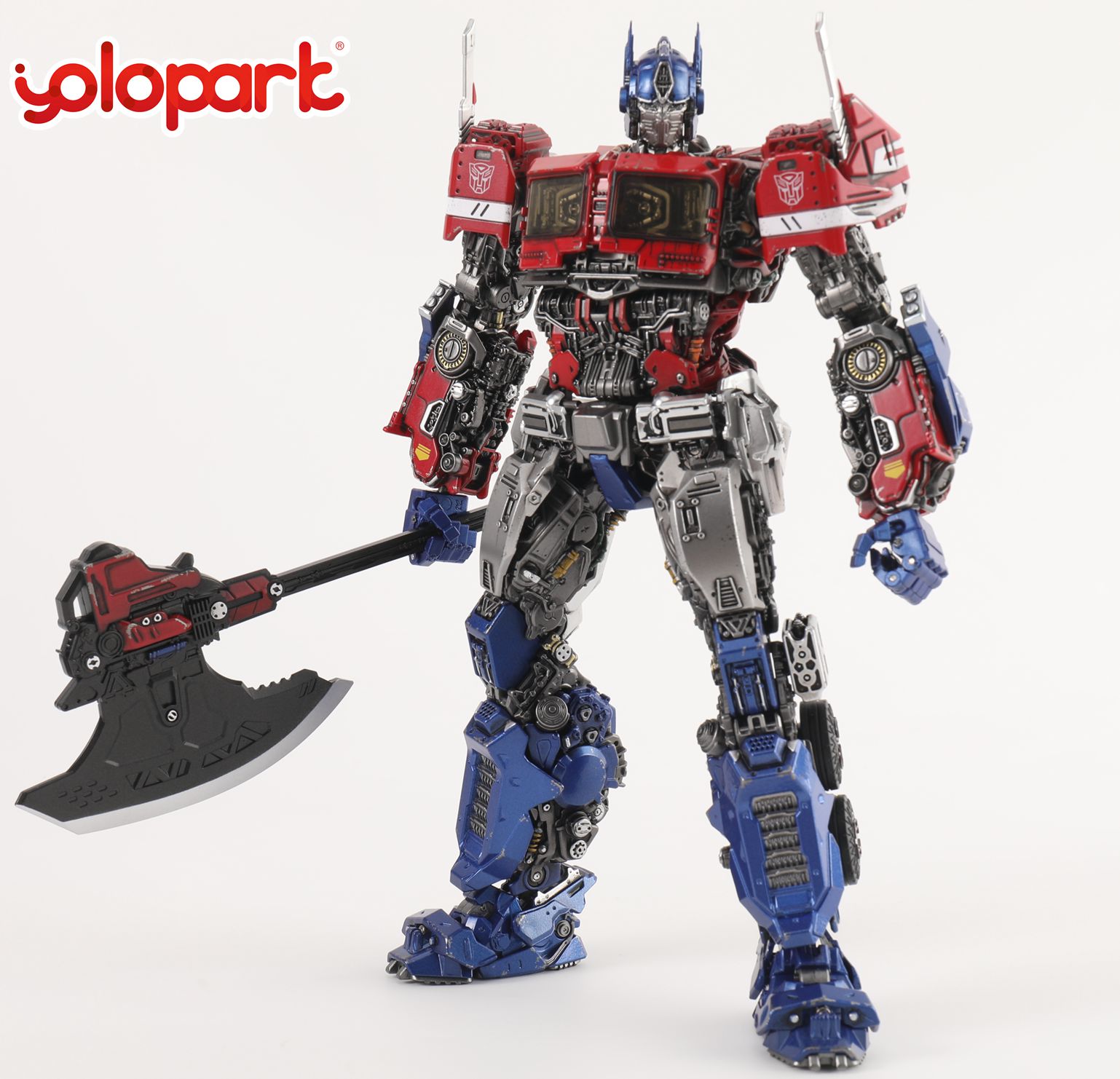 Model Kit Optimus - نموذج ترانسفورمرز من YOLOPARK: بامبلبي -