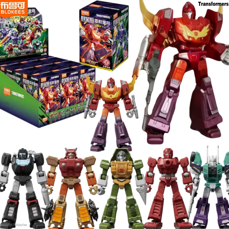 Model Kit Rodimus - مكعبات بناء ترانسفورمرز من BLOKEES، الإصدار