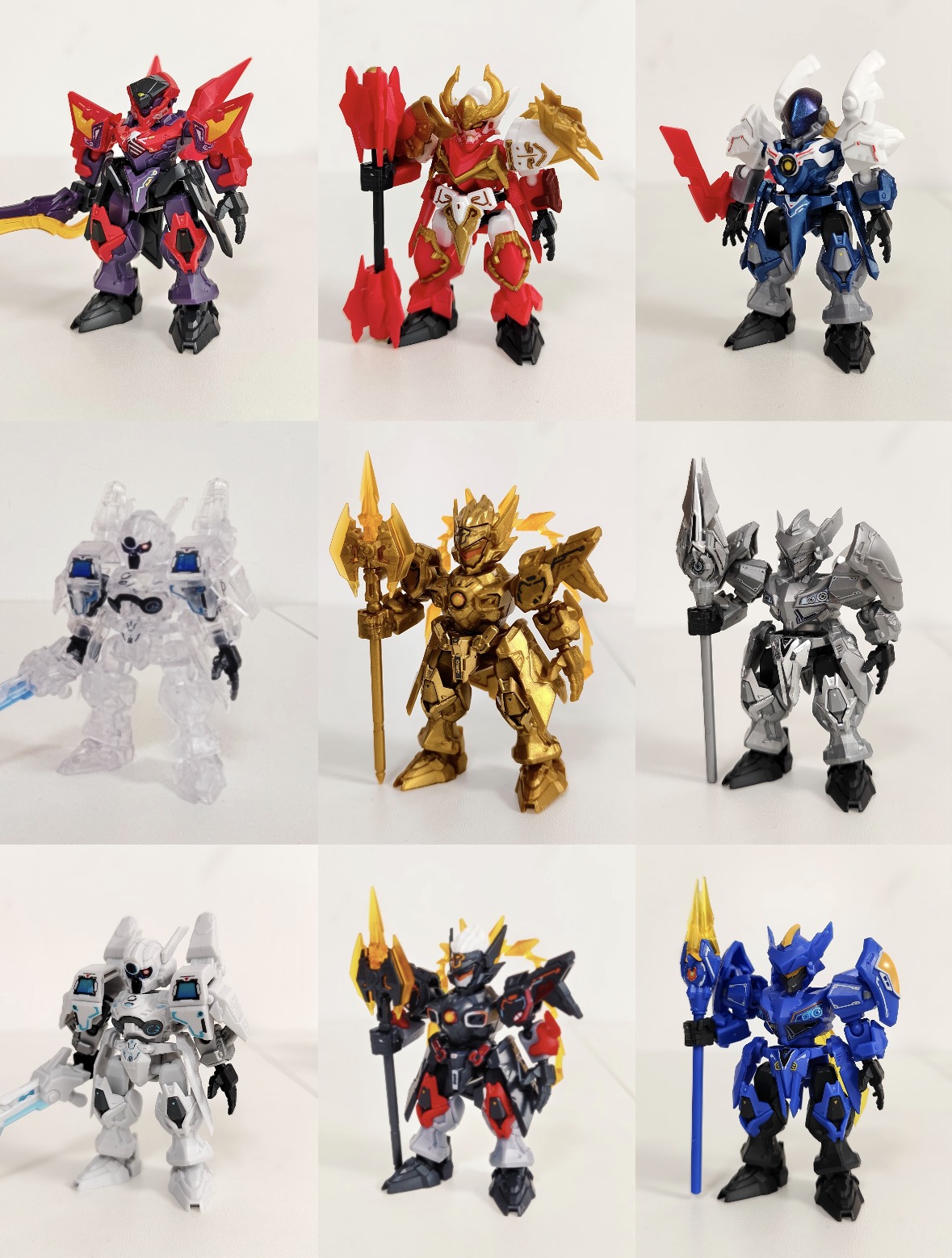 Model Kit Gundam Bandai - [منتج جديد] مكعبات بناء سينباو، صندوق