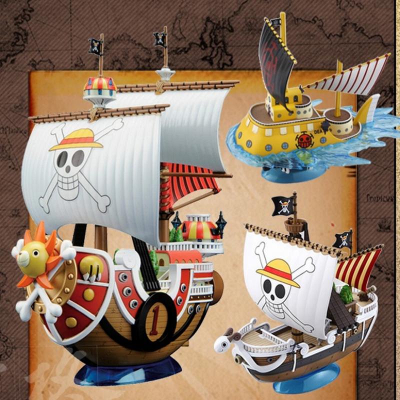 Model Kit One Piece Ship - نموذج سفينة القراصنة ثاوزند صني وغوينج