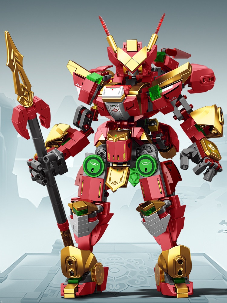 مكعبات بناء سيمبو نيزها المحار - مراجعة Model Kit Nezha وسعره