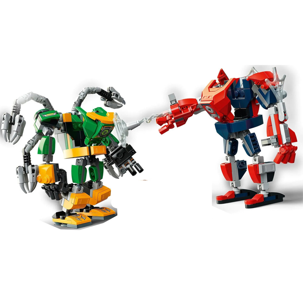 مجموعة مكعبات بناء لشخصيات الأ - مراجعة Model Kit Vs Figure وسعره