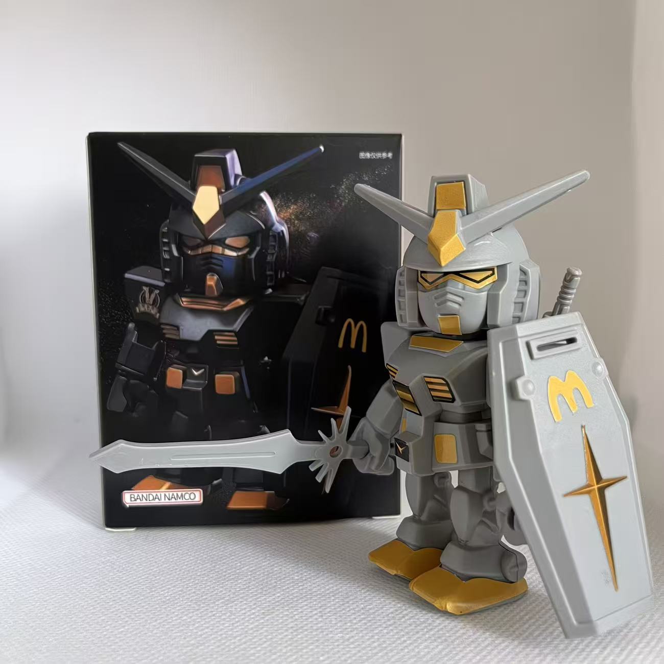 مجسم ماكدونالد غاندام Qmsv Rx- - مراجعة Model Kit Gundam Bandai وسعره