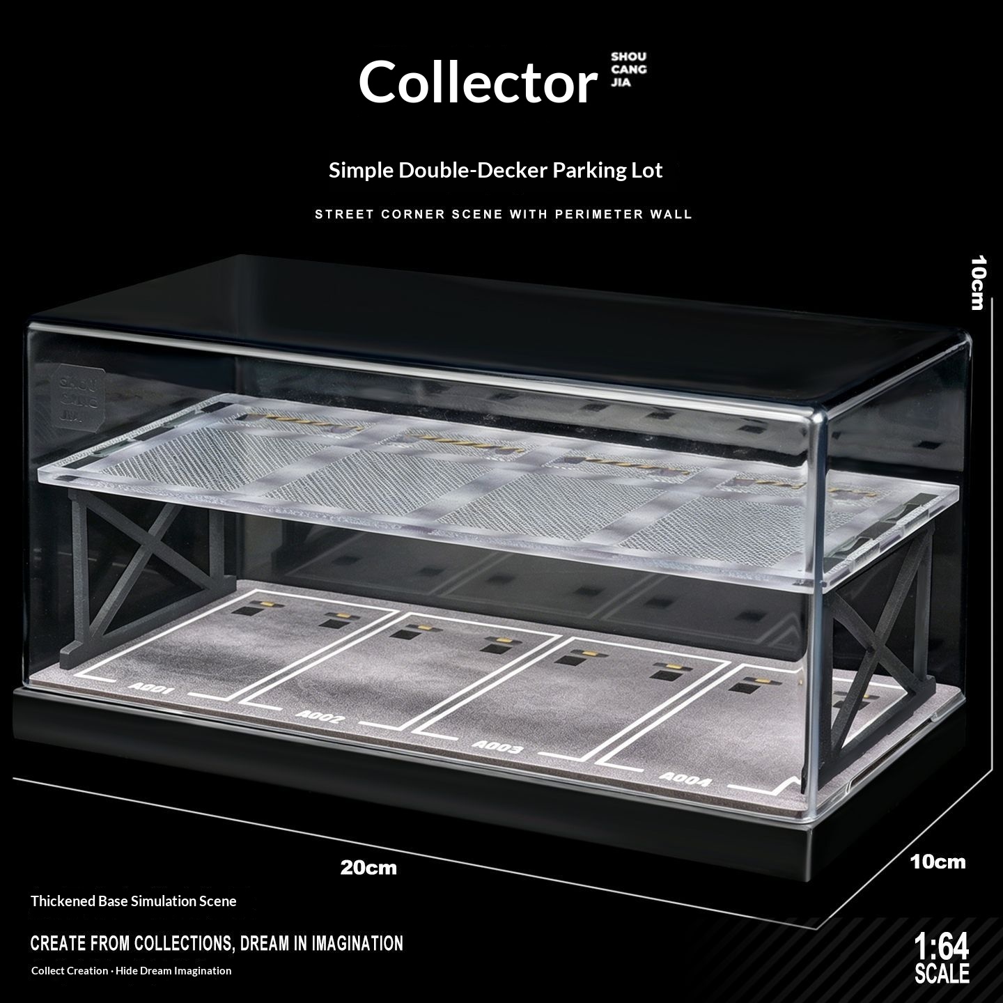 ديوراما لموقف سيارات من طابقين - مراجعة Model Kit Led وسعره