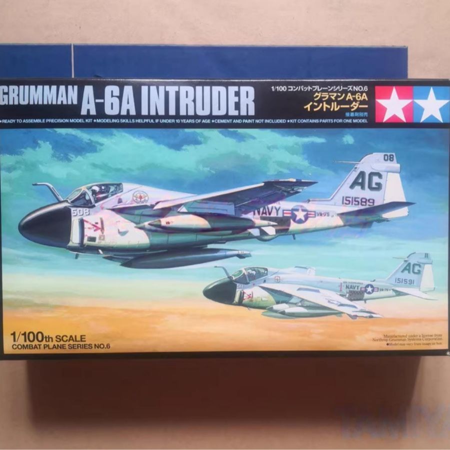 تاميا TA61606 1/100 جرومان A-6 - مراجعة Model Kit Tamiya وسعره