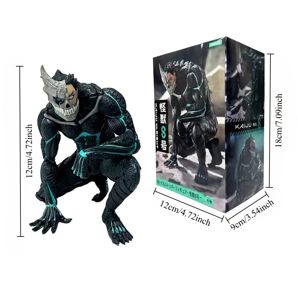 تمثال كايجو رقم 8 بطول 21 سم،  - مراجعة Model Kit Kaiju No 8 وسعره