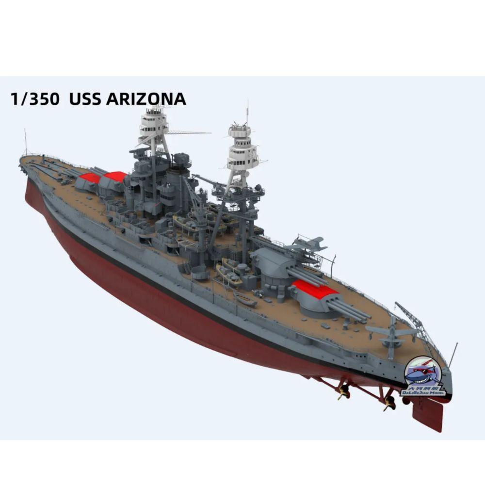 CY CY102 1/350 مقياس يو اس اس  - مراجعة Model Kit Uss Arizona وسعره