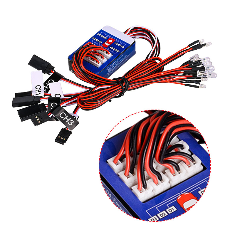 نظام إضاءة RC بـ 12 مصباح LED، - مراجعة Model Kit Tamiya وسعره