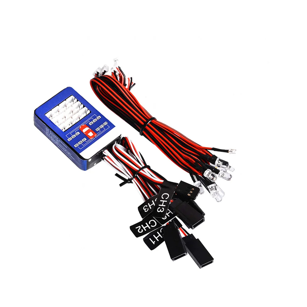 نظام إضاءة RC بـ 12 مصباح LED، - مراجعة Model Kit Tamiya وسعره