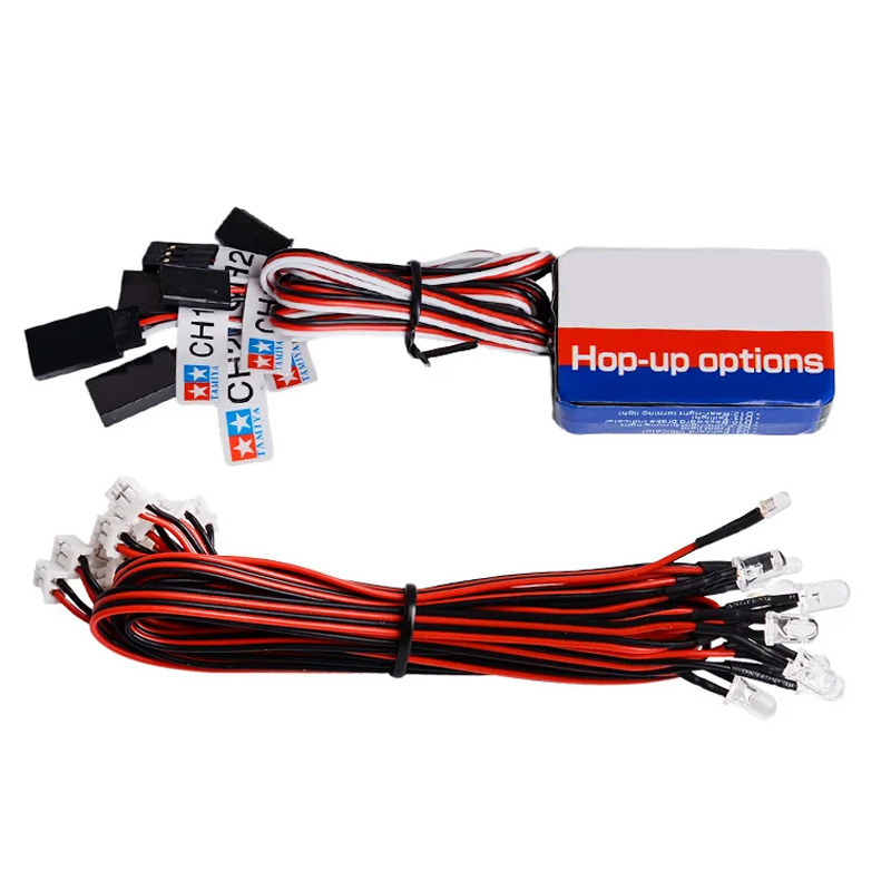 نظام إضاءة RC بـ 12 مصباح LED، - مراجعة Model Kit Tamiya وسعره