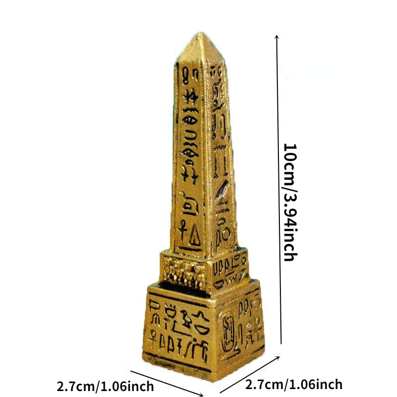 تمثال مسلة صغير الحلي الزخرفية - مراجعة Model Kit Obelisk وسعره