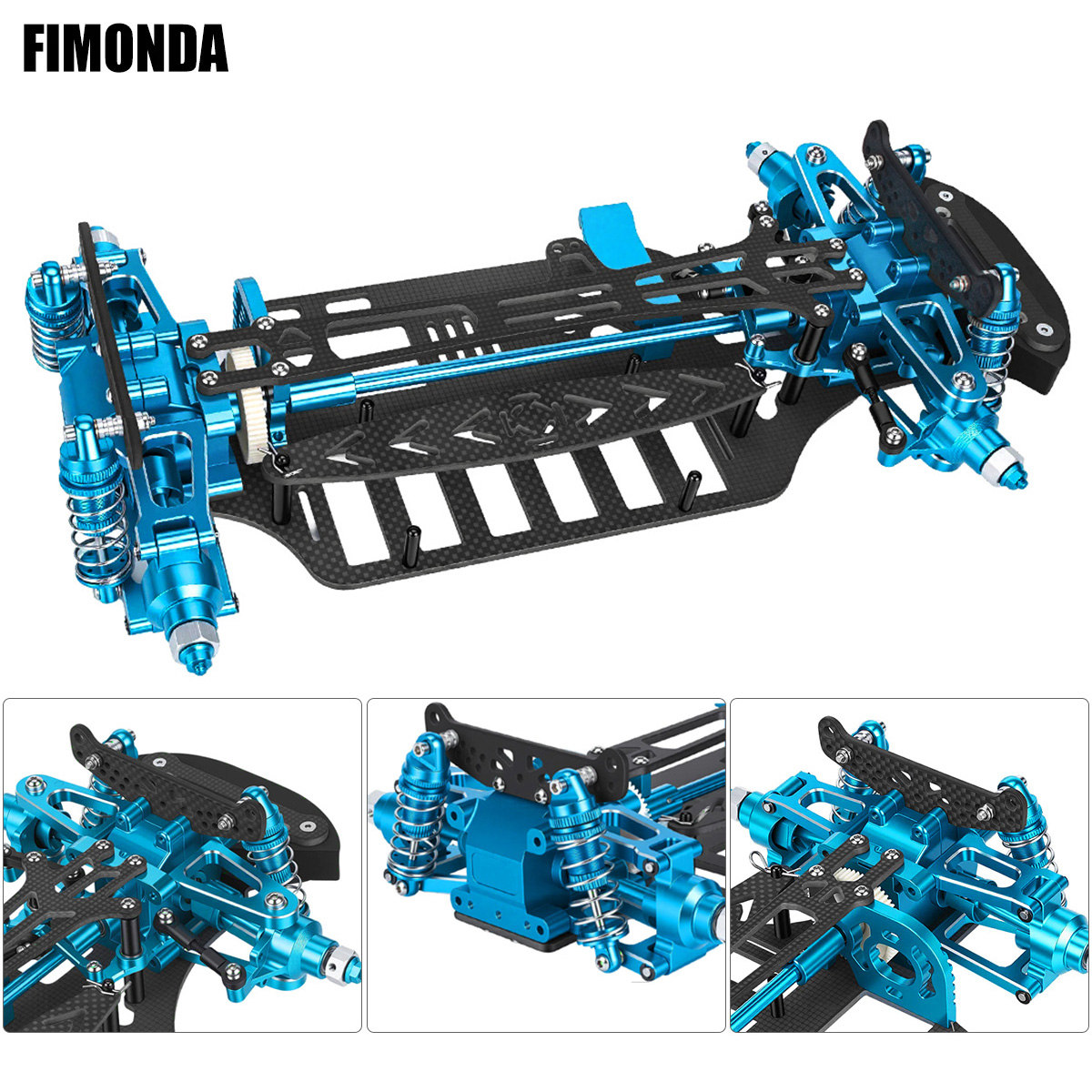 طقم هيكل من الألومنيوم وألياف  - مراجعة Model Kit Tamiya وسعره