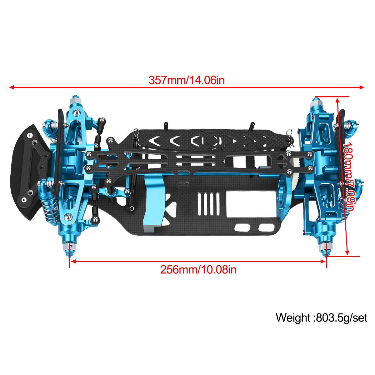 طقم هيكل من الألومنيوم وألياف  - مراجعة Model Kit Tamiya وسعره