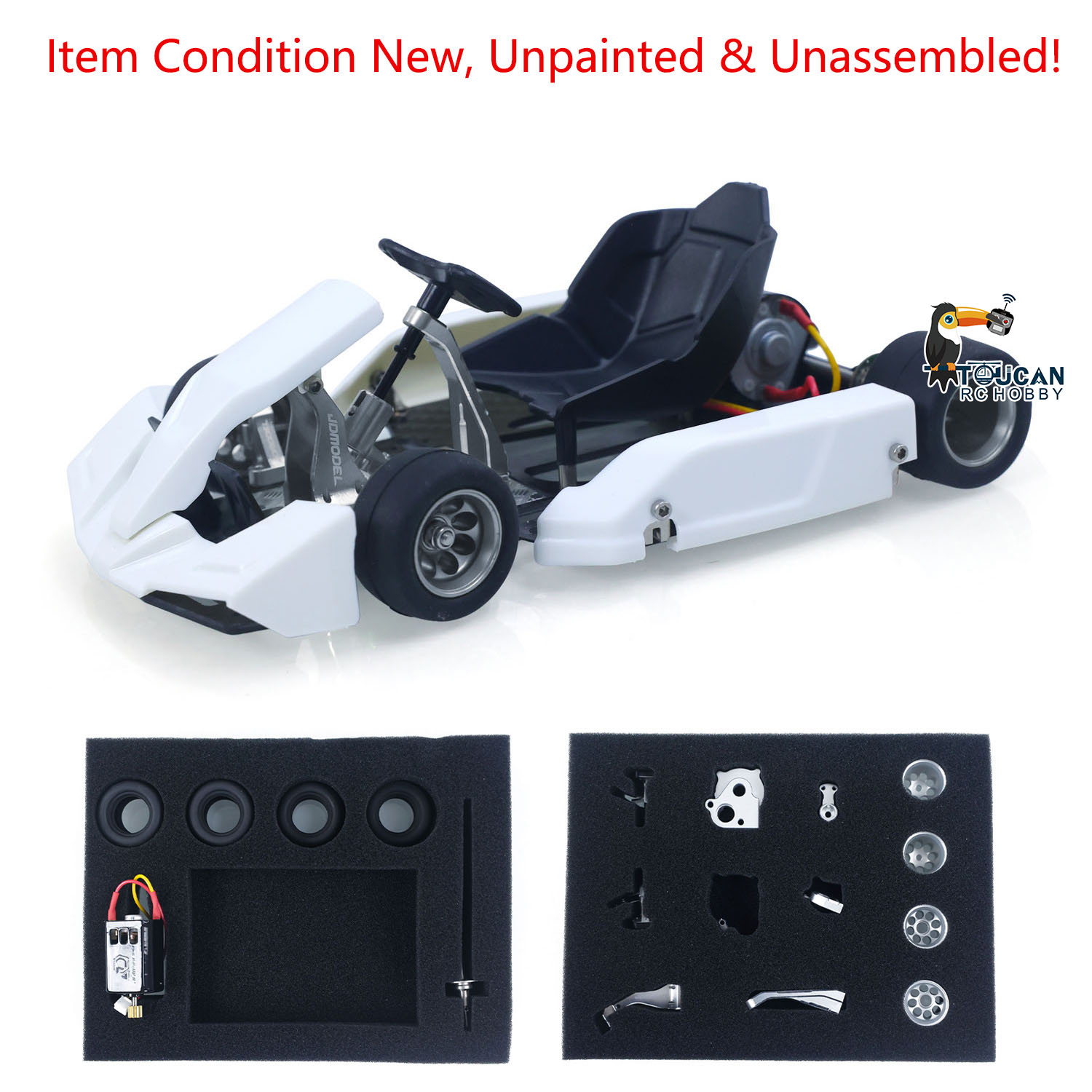 سيارة سباق كهربائية تعمل بالتح - مراجعة Model Kit Jdm وسعره