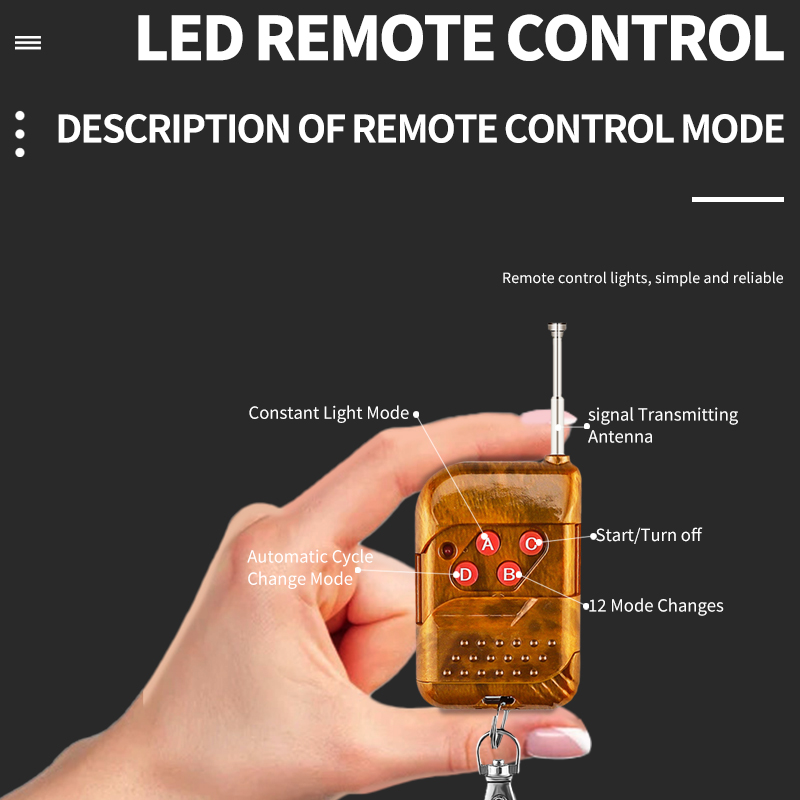 أضواء تحذير LED لاسلكية للسيار - مراجعة Model Kit Led وسعره