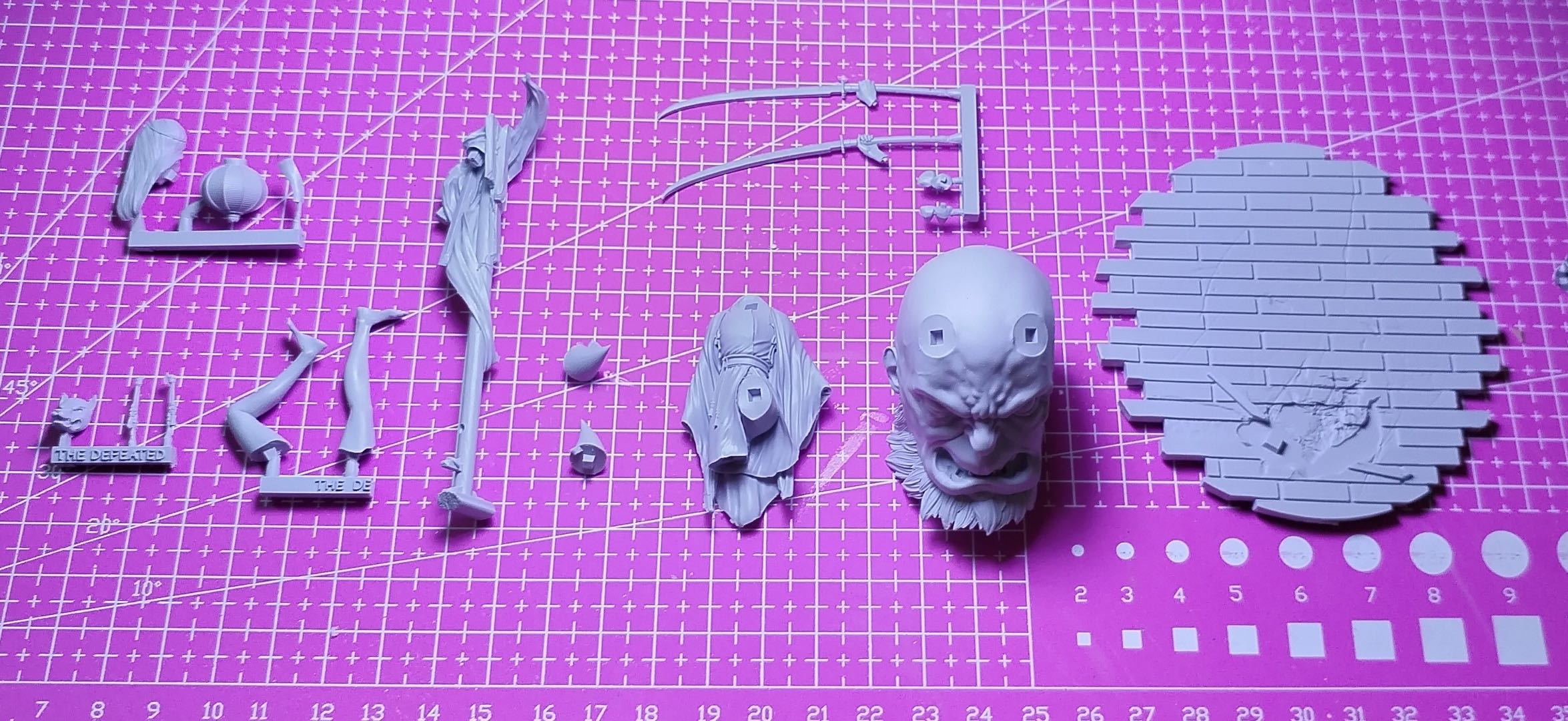 نموذج راتنجي بمقياس 1/24، طقم  - مراجعة Model Kit Entry Grade وسعره