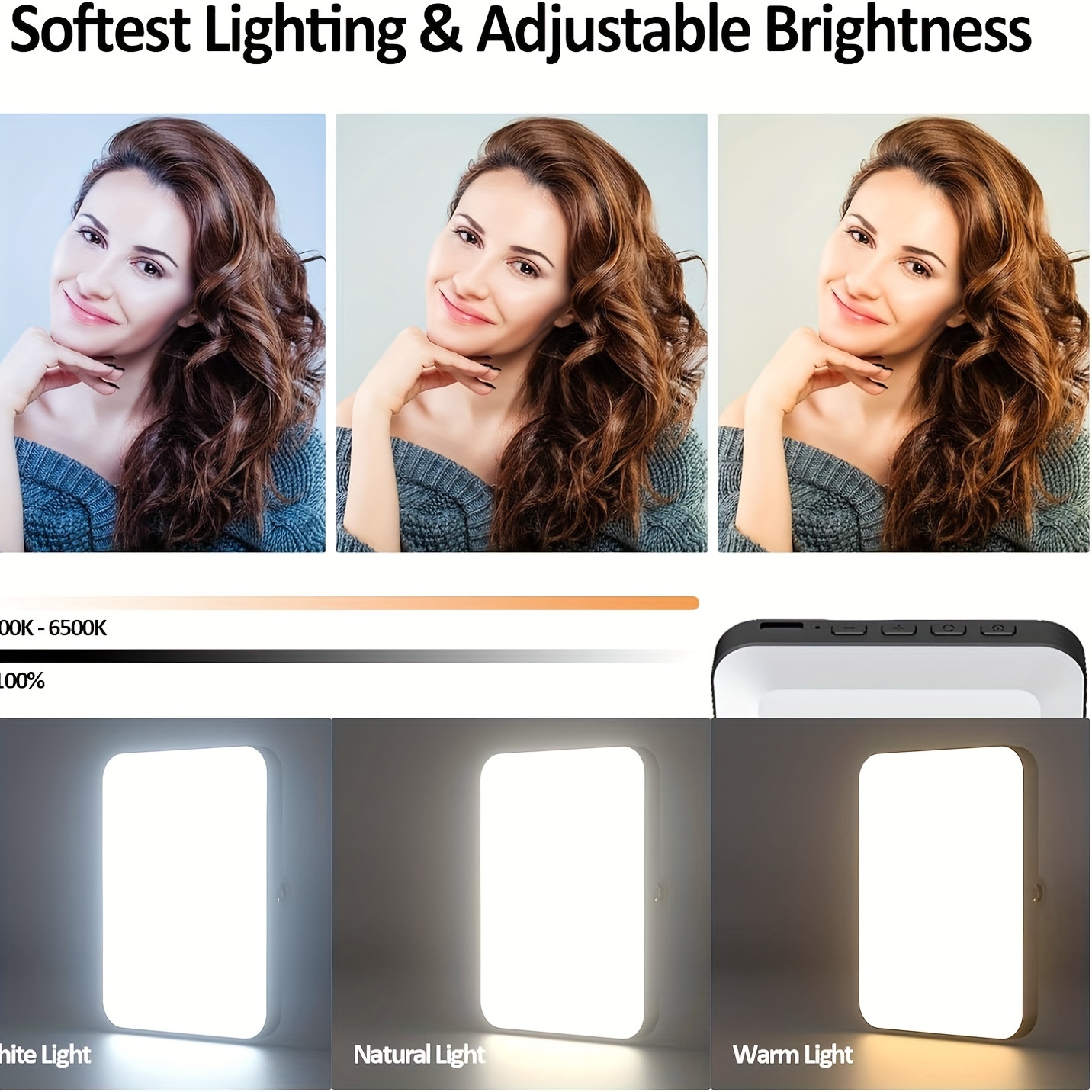 1 قطعة ضوء سيلفي LED مغناطيسي  - مراجعة Model Kit Led وسعره