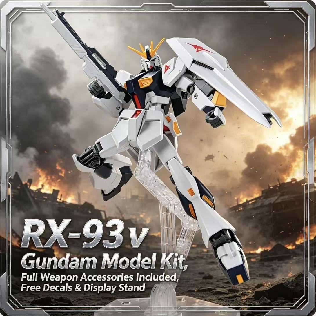 93HG 1/144 طقم نموذج جاندام RX - مراجعة Model Kit Entry Grade وسعره