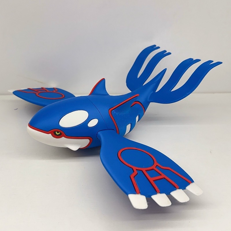 21 سنتيمتر جديد البوكيمون كيوغ - مراجعة Model Kit Kyogre وسعره