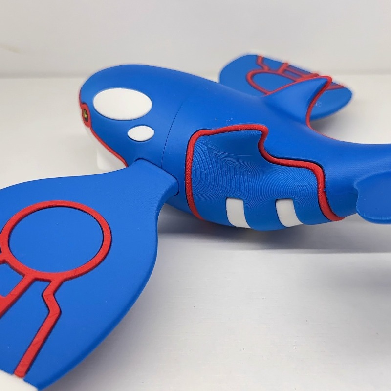 21 سنتيمتر جديد البوكيمون كيوغ - مراجعة Model Kit Kyogre وسعره