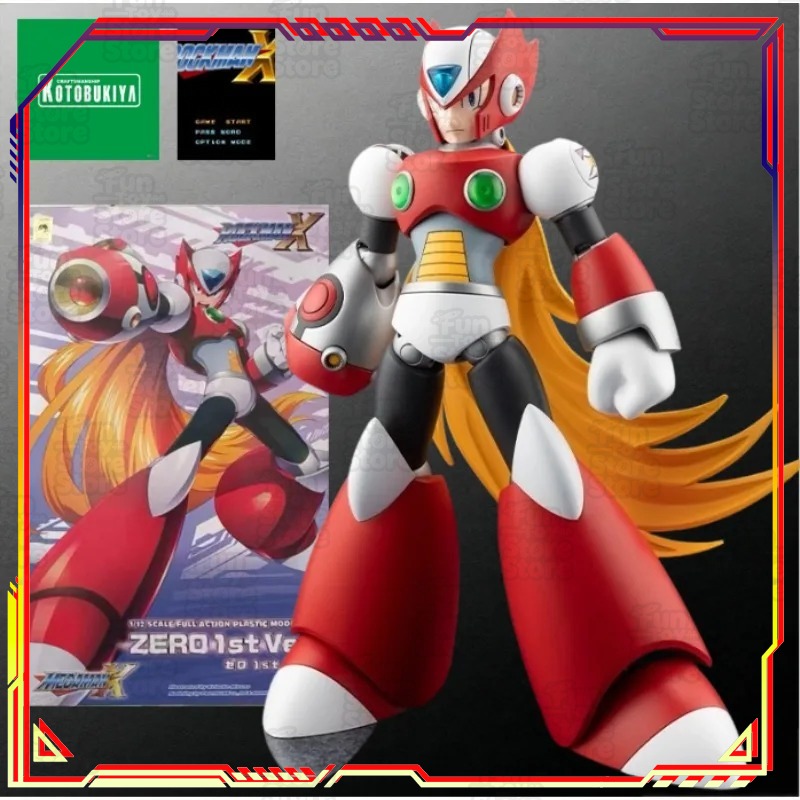 كوتوبوكييا ميجا مان إكس زيرو ا - مراجعة Model Kit Zero Megaman وسعره
