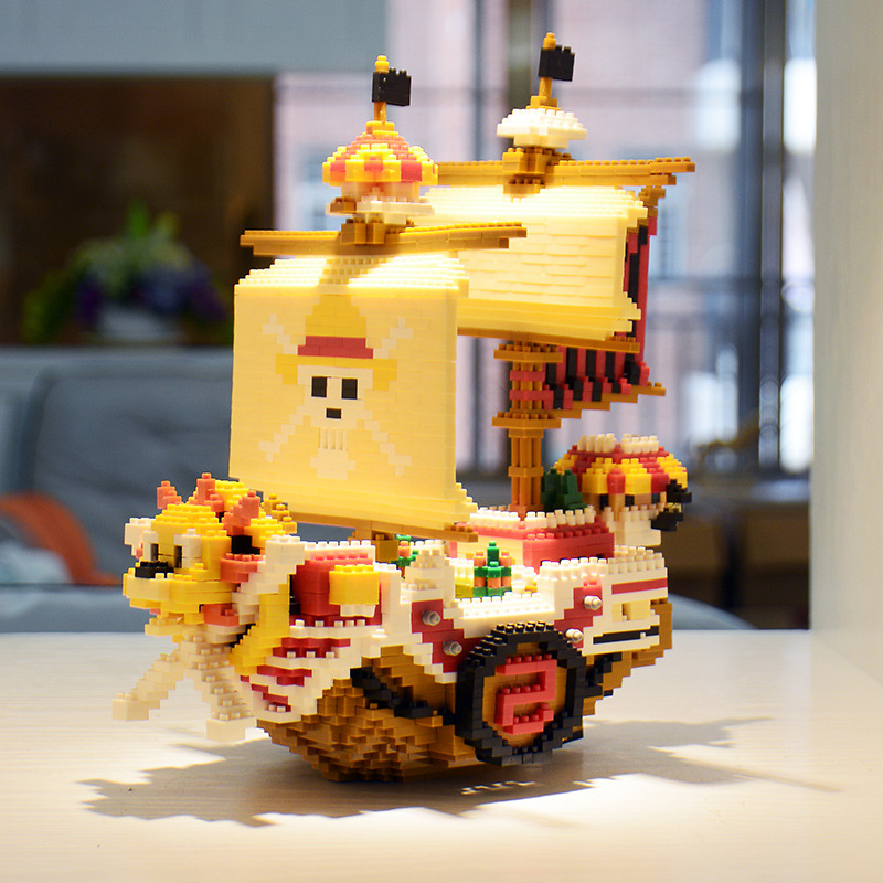 مكعبات بناء ون بيس، سلسلة لوفي - مراجعة Model Kit One Piece Ship وسعره