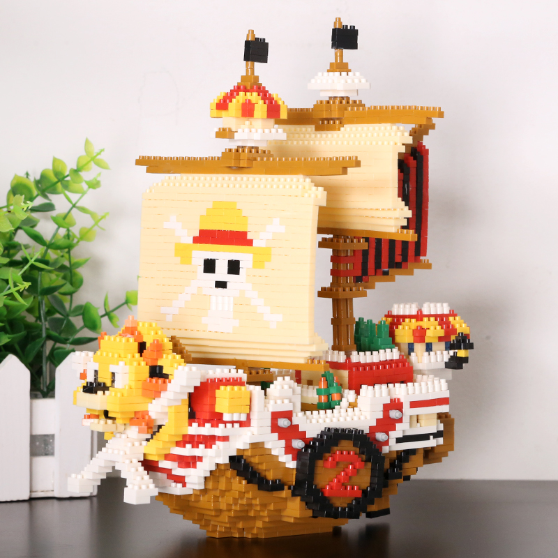 مكعبات بناء ون بيس، سلسلة لوفي - مراجعة Model Kit One Piece Ship وسعره