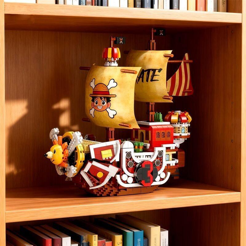 مجموعة نموذج سفينة القراصنة مو - مراجعة Model Kit One Piece Ship وسعره