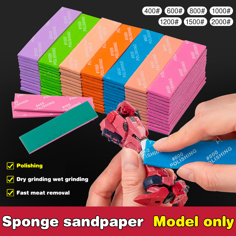 9 قطع/مجموعة 400~1200 عصا صقل  - مراجعة Model Kit Land Rover وسعره