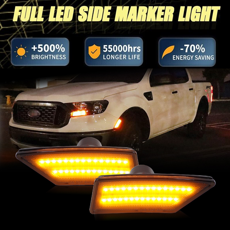 2 قطعة ل 2019-2022 فورد رينجر  - مراجعة Model Kit Led وسعره
