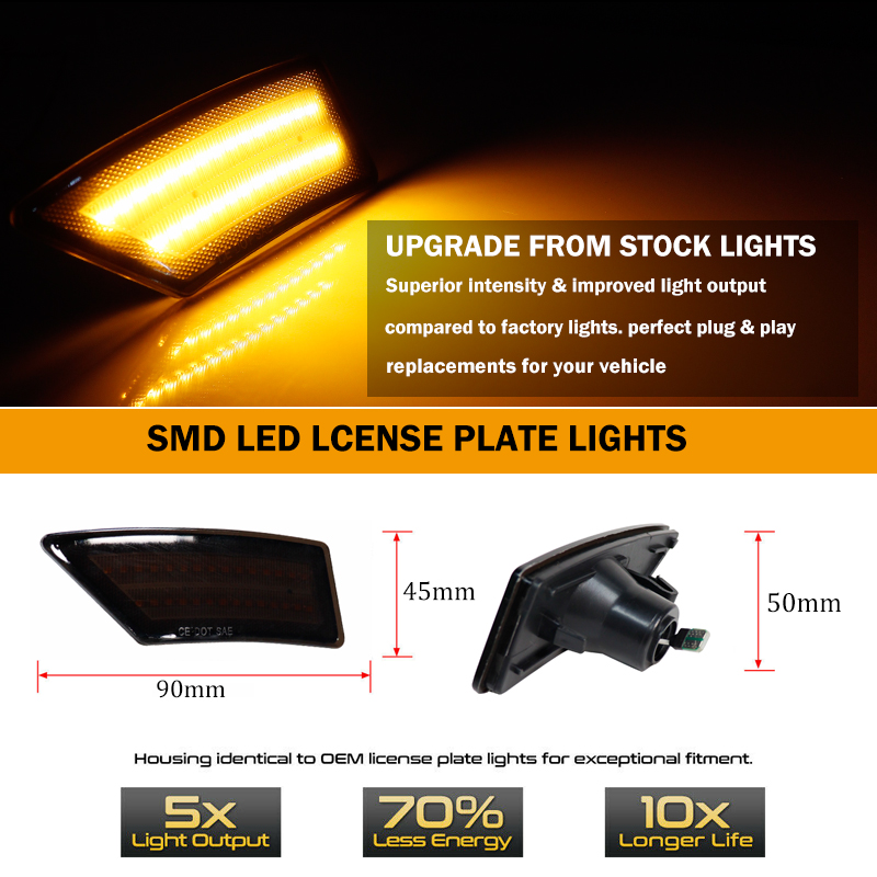 2 قطعة ل 2019-2022 فورد رينجر  - مراجعة Model Kit Led وسعره